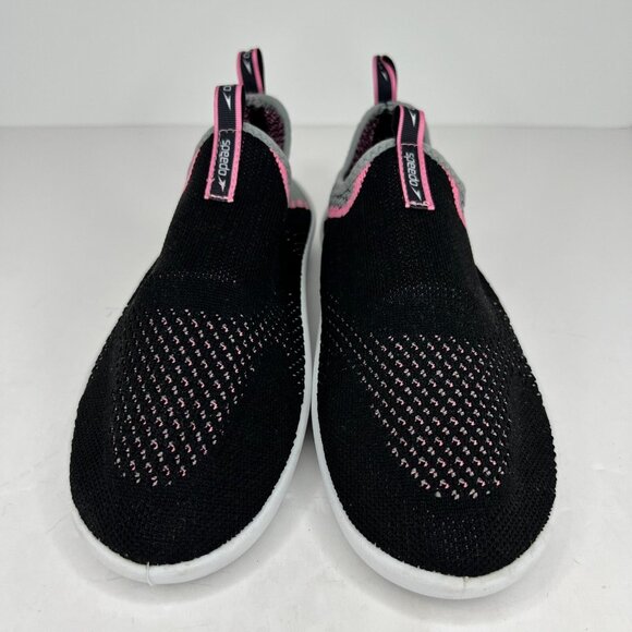 Speedo Womens 1221-11438 Black Surf Walker Strider Slip On Size 9 Water Shoes - Picture 3 of 9